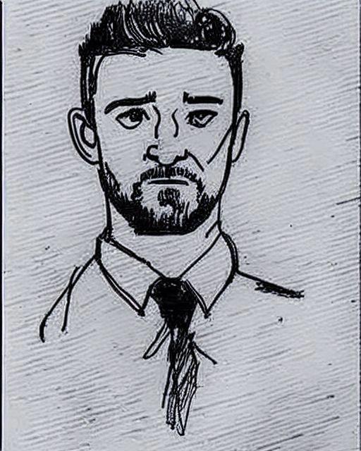 00119-drawing of Justin Timberlake Failing a driving test.jpg